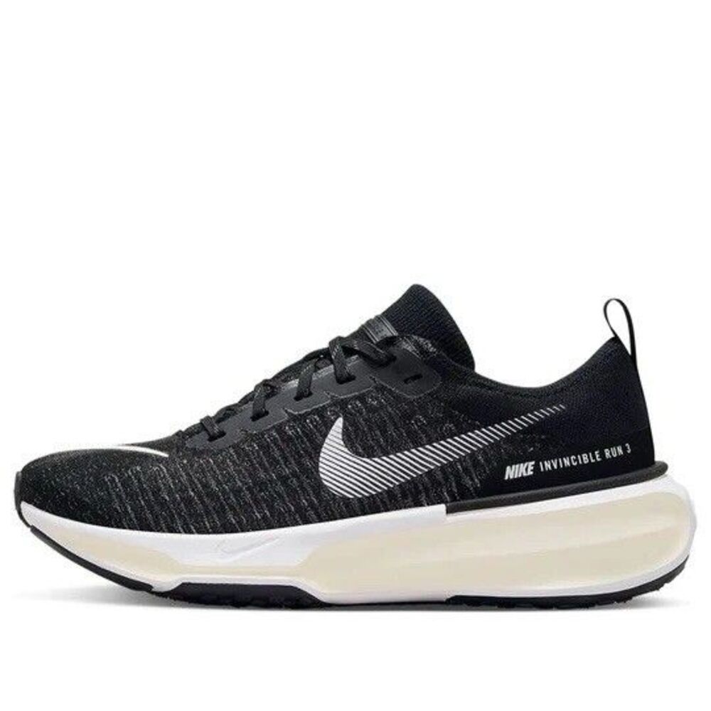 Size 5 Nike ZoomX Invincible Flyknit FK 3 Black Womens Running Shoes DR2660-001